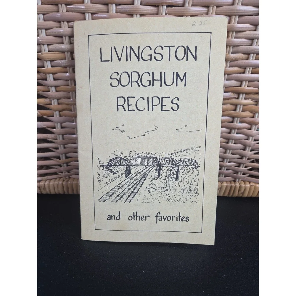 Golden Kentucky Sorghum Recipes Livingston Cookbook Pamphlet Appalachian Recipes